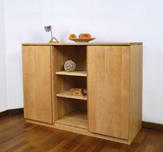 Sideboard Erle Türen Regalteil